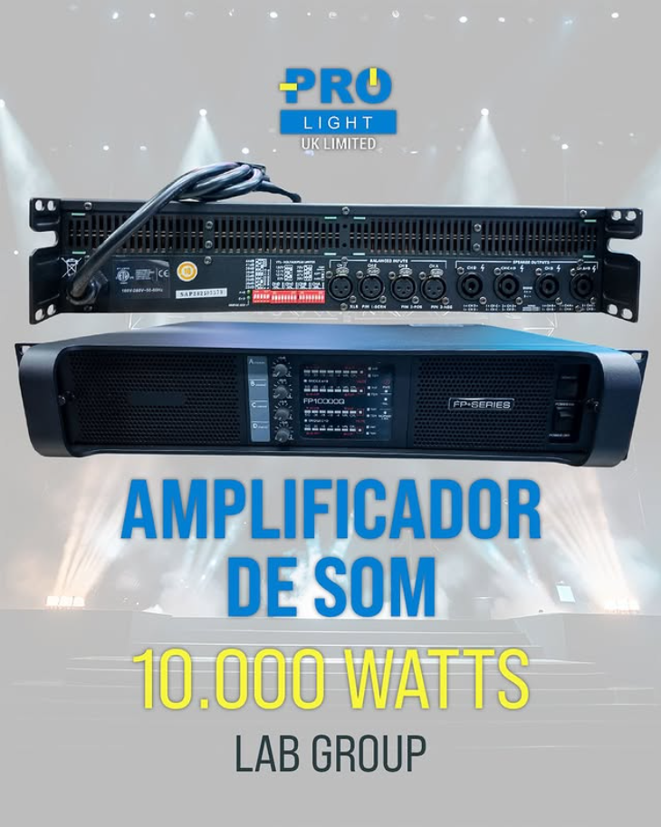 Amplificador Lab Group FP10000Q – 4ch 10.000W